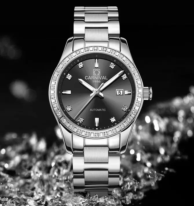 Годинник Carnival Luiza Black - фото 2