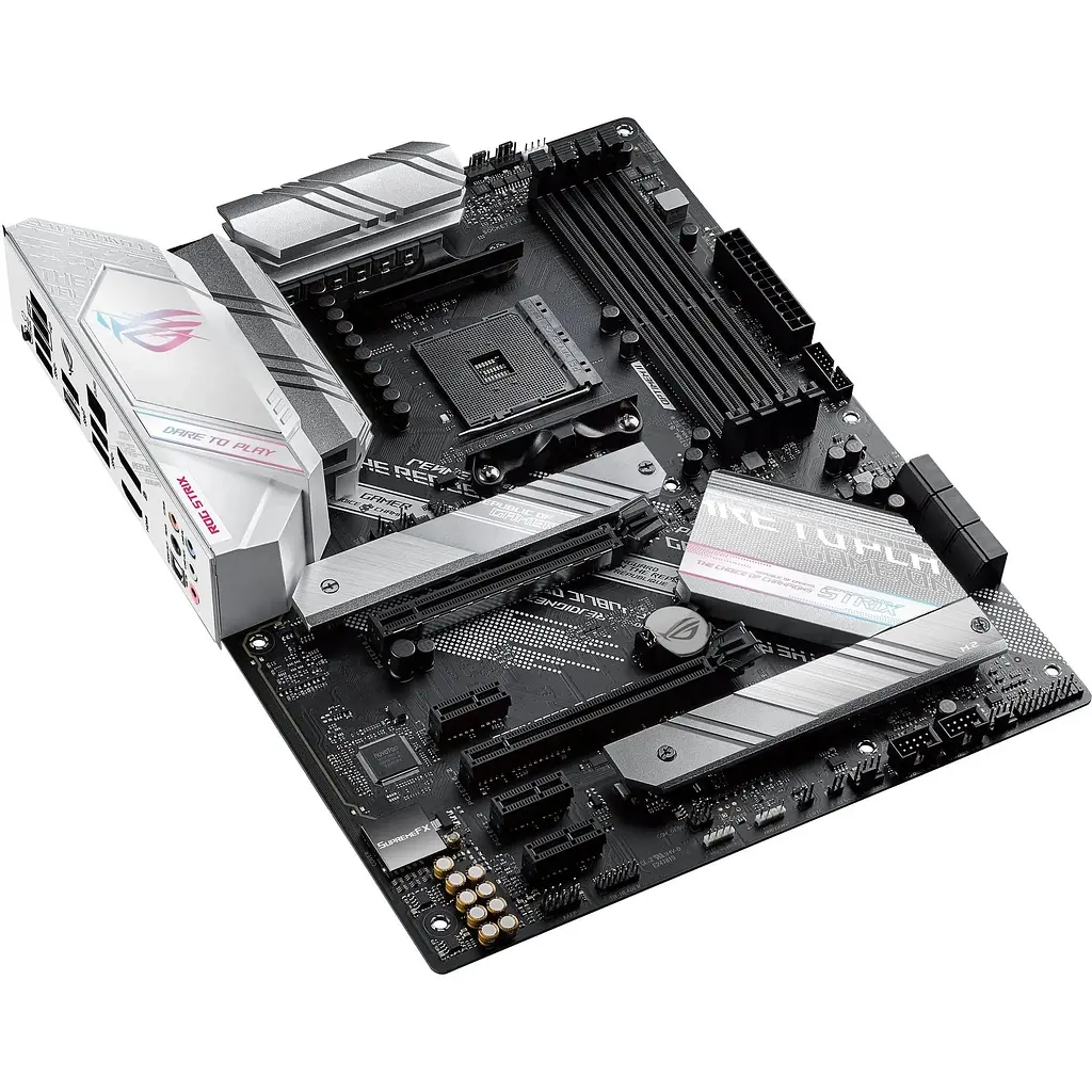 Материнская плата Asus Strix B550-A Gaming sAM4 B550 4xDDR4 M.2 HDMI DP ATX - фото 4