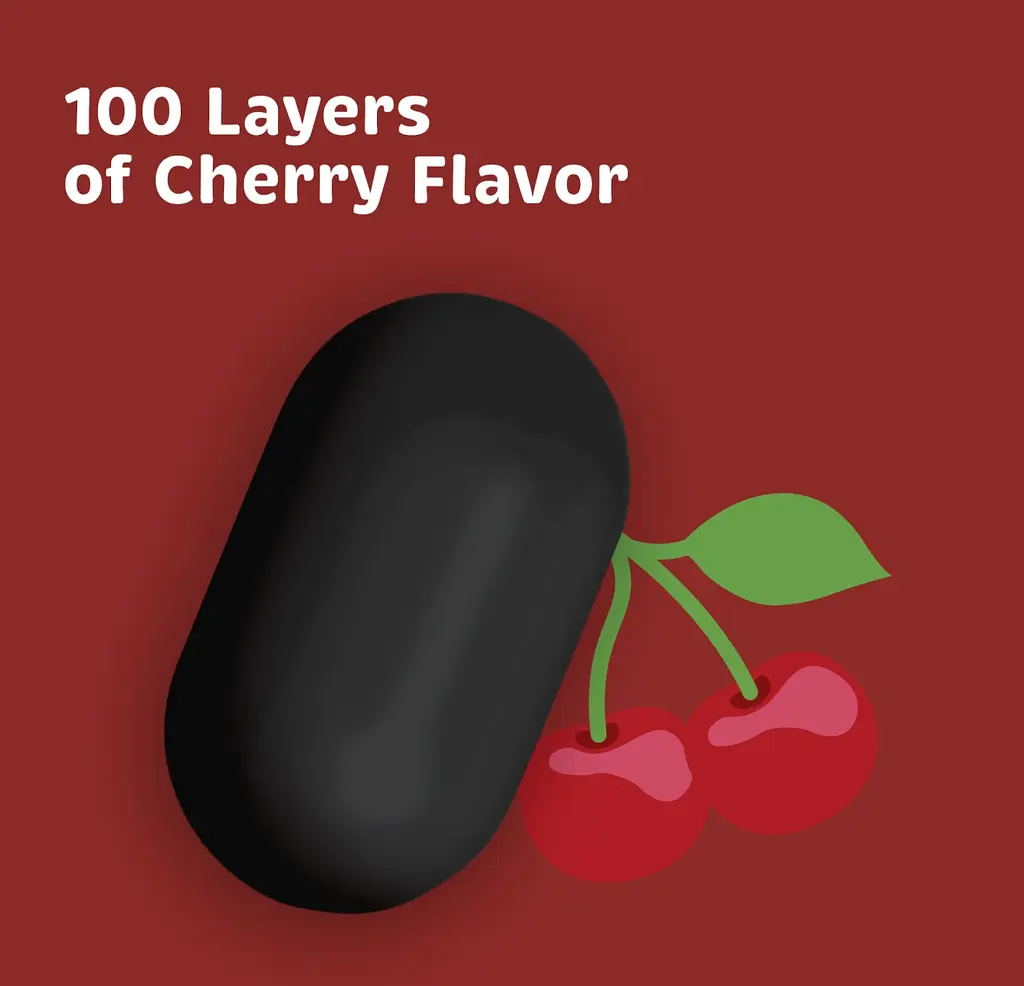 Драже Tic Tac Naughty or Nice Lumps of Coal Sour Cherry Mints 23.8г - фото 5