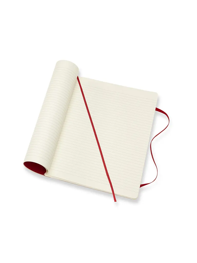 Записник Moleskine Classic великий, Лінійка Червоний М’який (QP621F2) - фото 4
