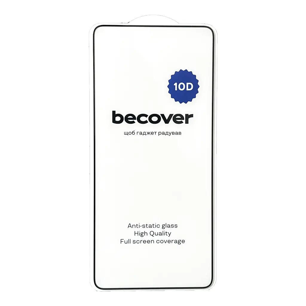 Скло захисне BeCover Poco F7 Pro / F7 Ultra 10D Black (713433) - фото 2