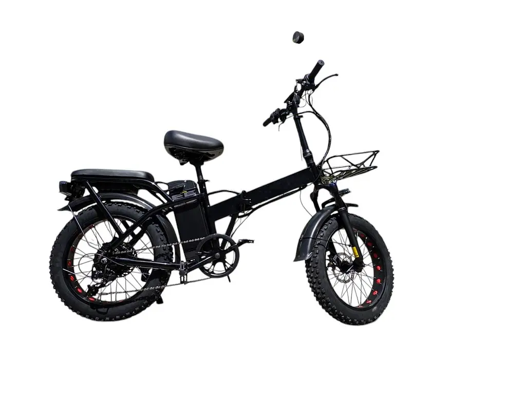 Електровелосипед VOLTO Flex 20" 1000W 26Ah PAS Чорний - фото 3