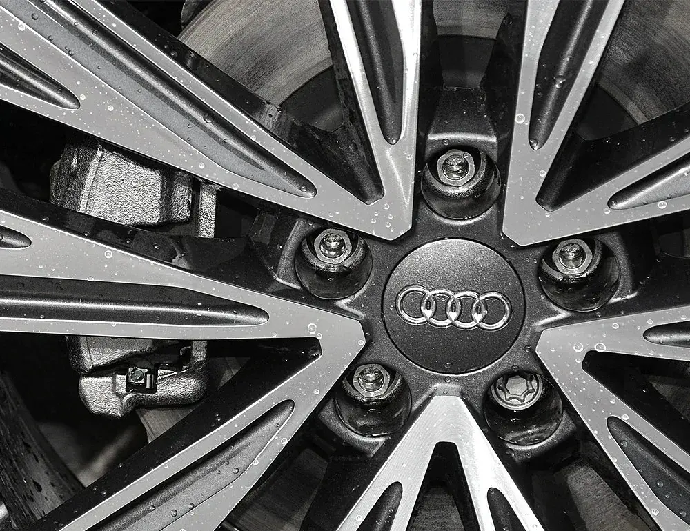 Ковпак колеса Audi сірий d=69мм, посадковий d=60мм (ковпачок, заглушка диска) 1 шт - фото 4