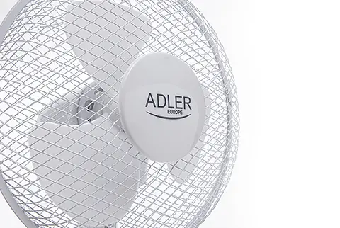 Настільний вентилятор Adler AD 7302, 23 см, 45 Вт, поворотний, 2 швидкості, регулювання нахилу, компактний вентилятор для дому та - фото 8
