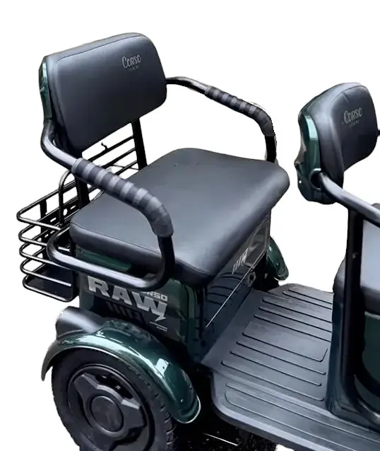 Електричний трицикл Corso RAW 1200W 72V 28Ah Червоний - фото 5