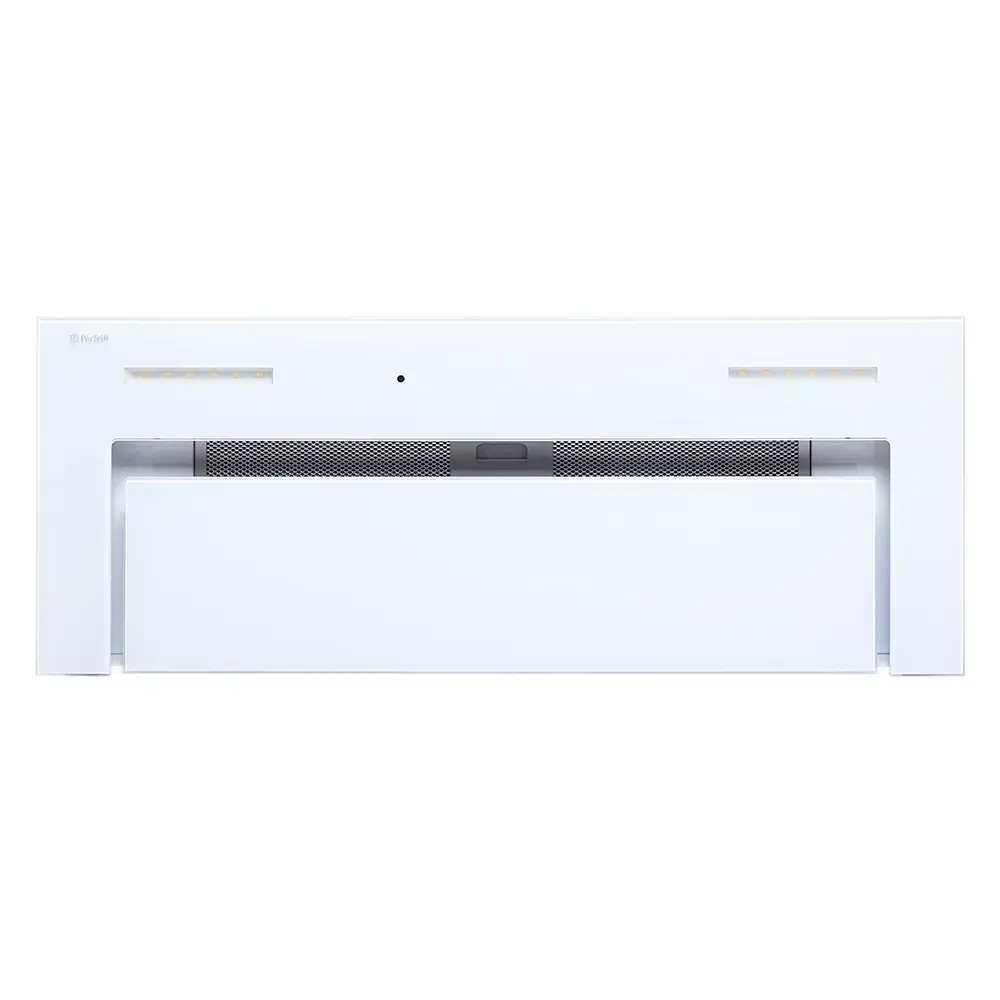 Витяжка повновбудована Perfelli BISP 7873 WH LED Strip GLASS - фото 6