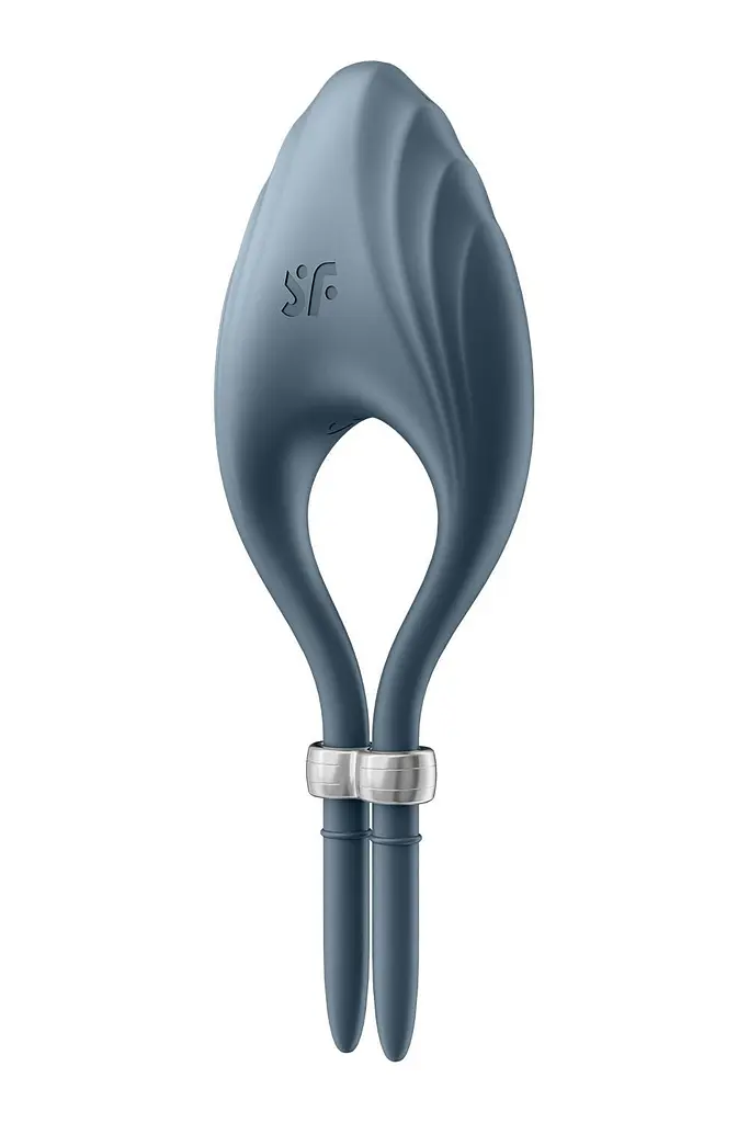 Ерекційне віброкільце-ласо Satisfyer Duelist Dark Blue