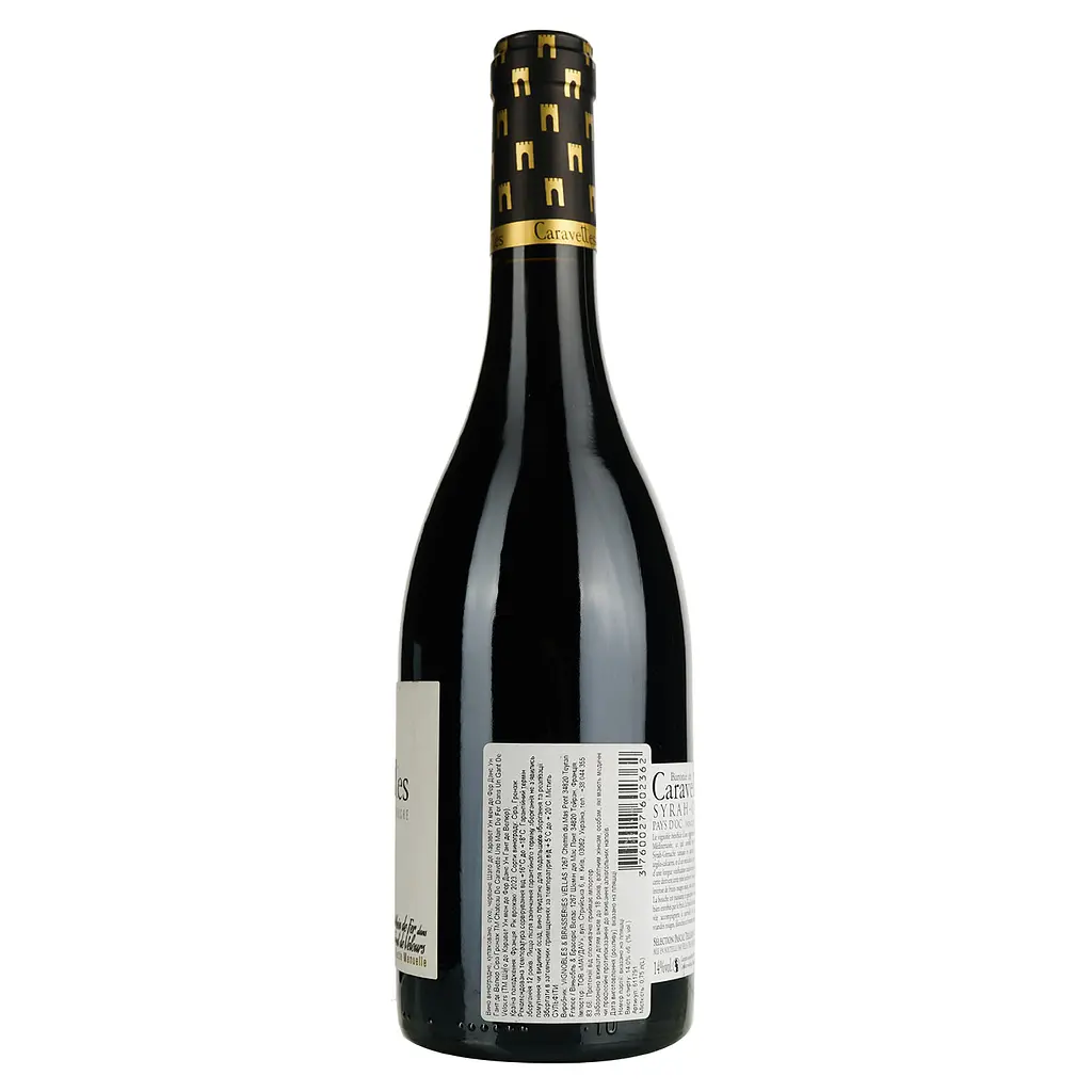 Вино Chateau de Caravette Une Main De Fer Dans Un Gant De Velours, красное, сухое, 0,75 л - фото 3