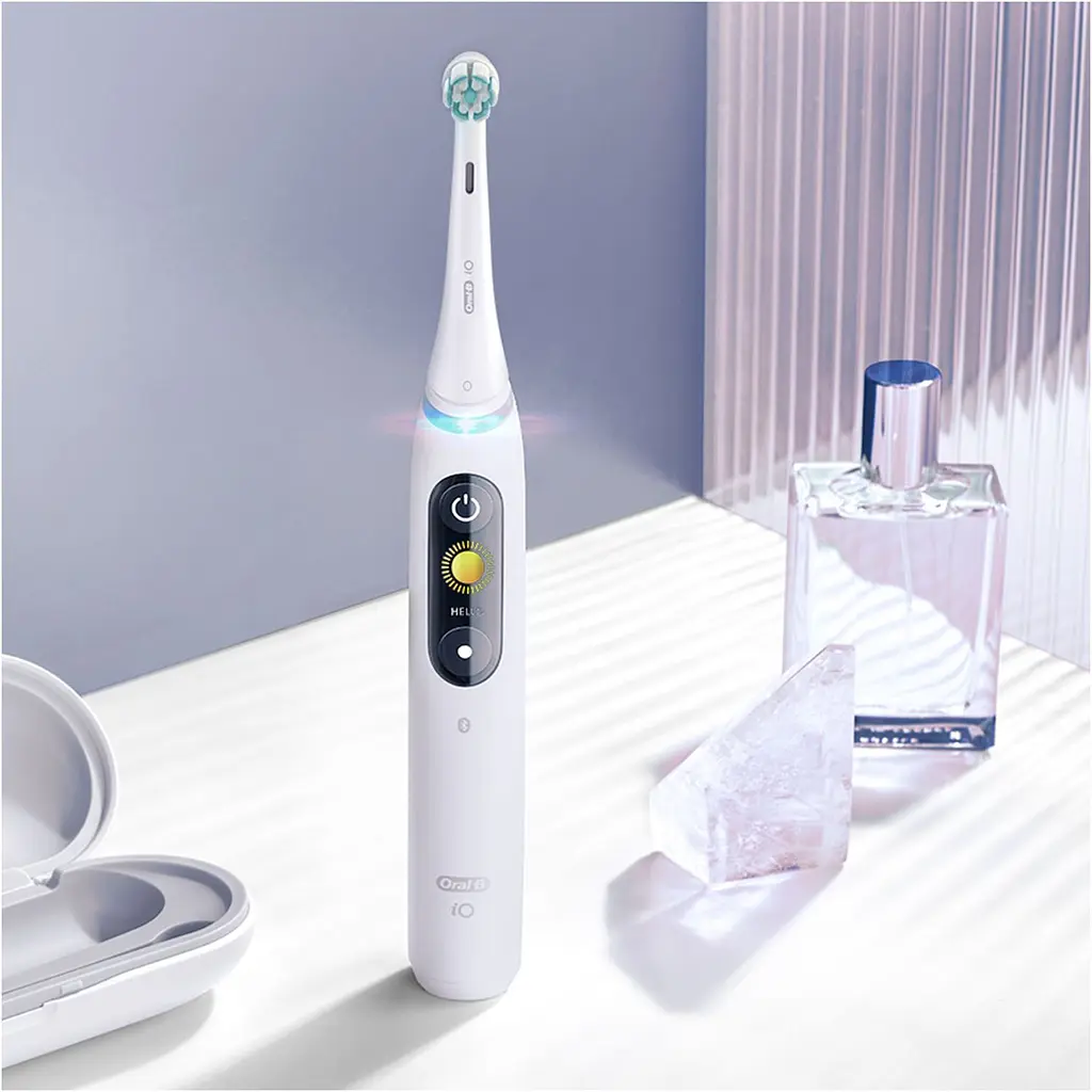Насадки для електричної щітки Oral-B iO Gentle Care, білий, 2 шт. - фото 6