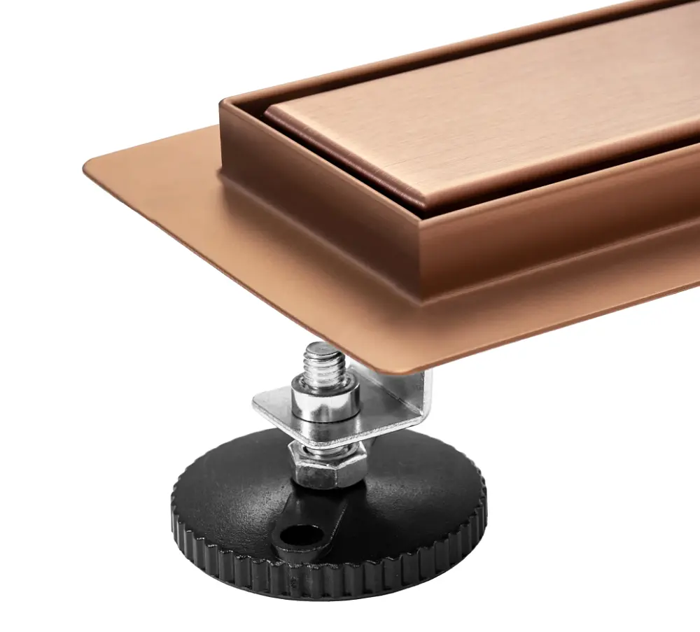 Душовий канал Rea Pure Neo 60 см brushed copper REA-G8020 - фото 4