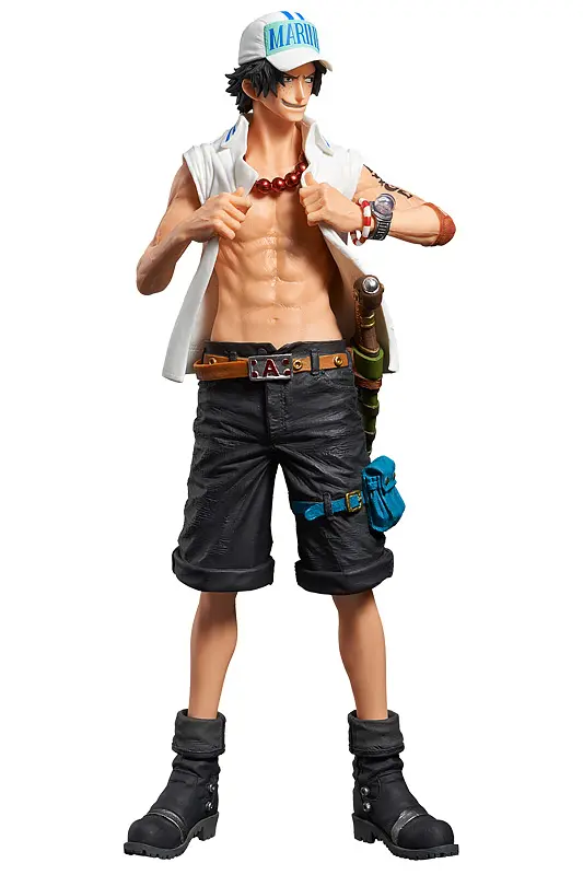 Колекційна фігурка Banpresto MASTER STARS Ace One Piece Ейс Ван Піс 26 см BG AM OP 26 - фото 3