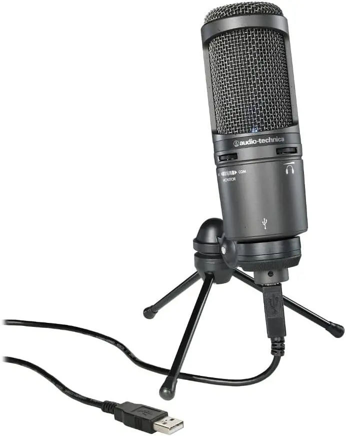 Мікрофон студійний Audio-Technica AT2020 USB+ - фото 8