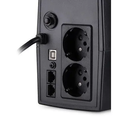Пристрій безперебійного живлення Vinga LCD 800VA plastic case with USB (VPC-800PU) - фото 8