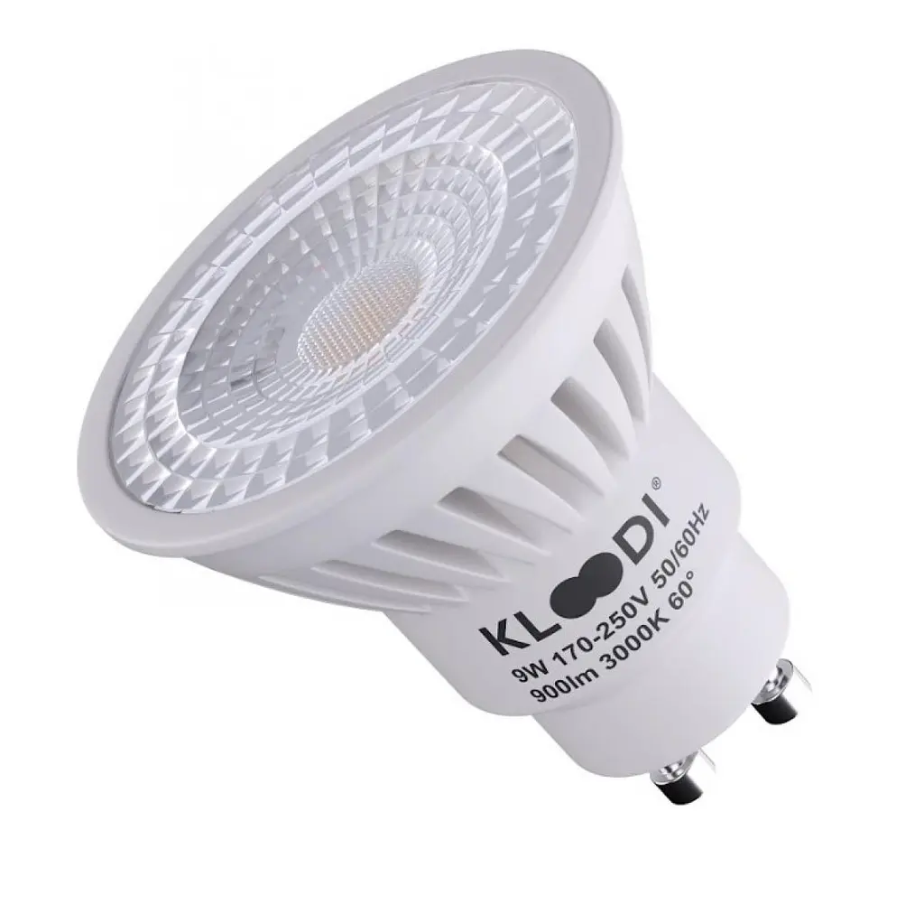 Лампа LED GU10 9W 3000К 900Lm Kloodi KDGU10-9WSMD 3K 60D - фото 8