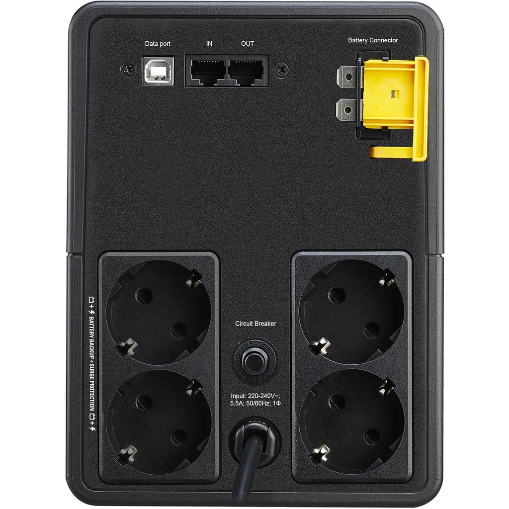Джерело безперебійного живлення (ДБЖ) APC Back-UPS 1600VA (BX1600MI-GR) [122425] - фото 4