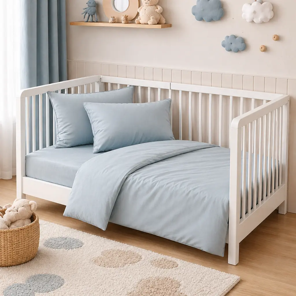 Дитяча постільна білизна MIRSON BABY фланель Menthol 110х160см (2200012800034) - фото 3