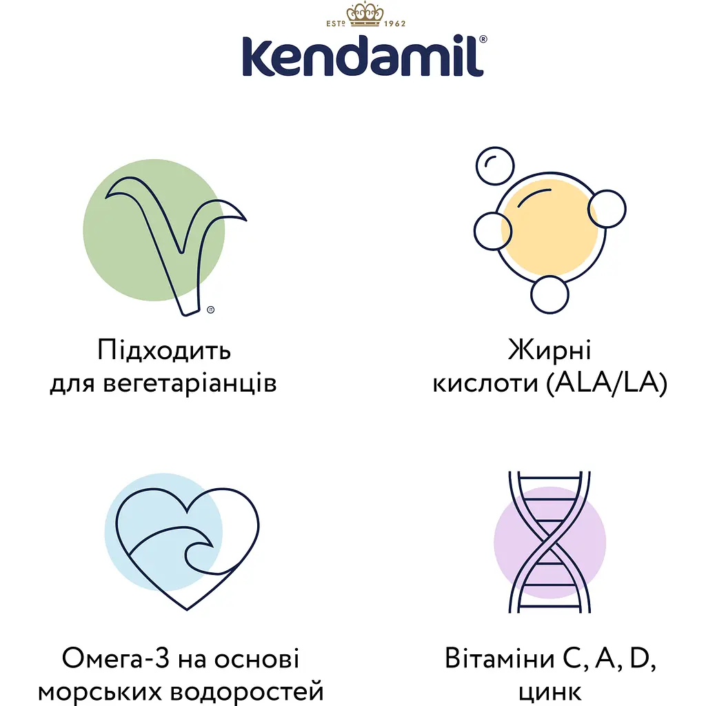 Уцінка. Органічна суха молочна суміш Kendamil Organic 3 12-36 міс. 800 г (92000043) - фото 3