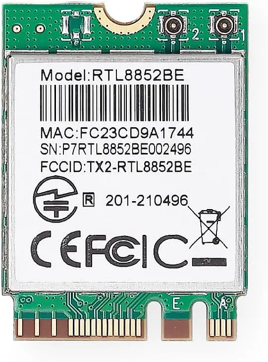 Мережева карта MediaTek WIFI 6 RTL8852BE Двохдіапазонний адаптер, Bluetooth модуль для ПК / Ноутбука (19530) - фото 2
