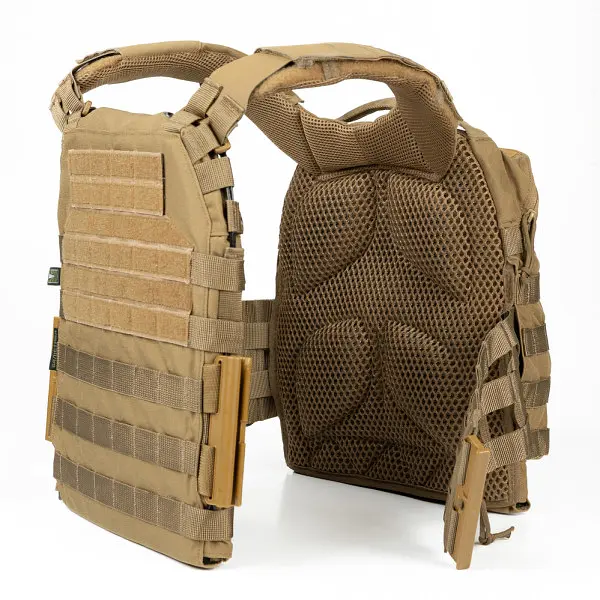 Плитоноска M3 Pro (XL 27×33 см) (Койот) із системою швидкого скидання - фото 3