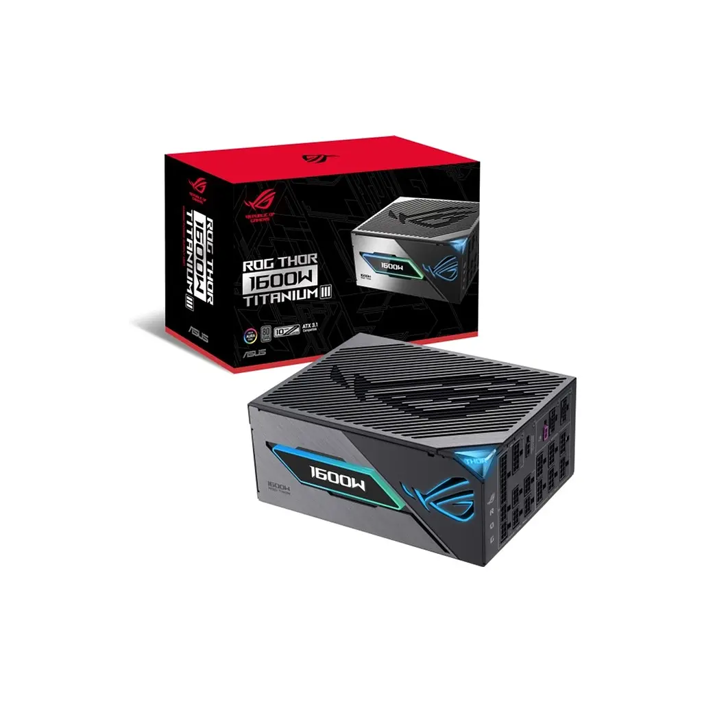 Блок живлення ASUS 1600W ROG THOR 80+ Titanium (90YE00V1-B0NA00) - фото 11