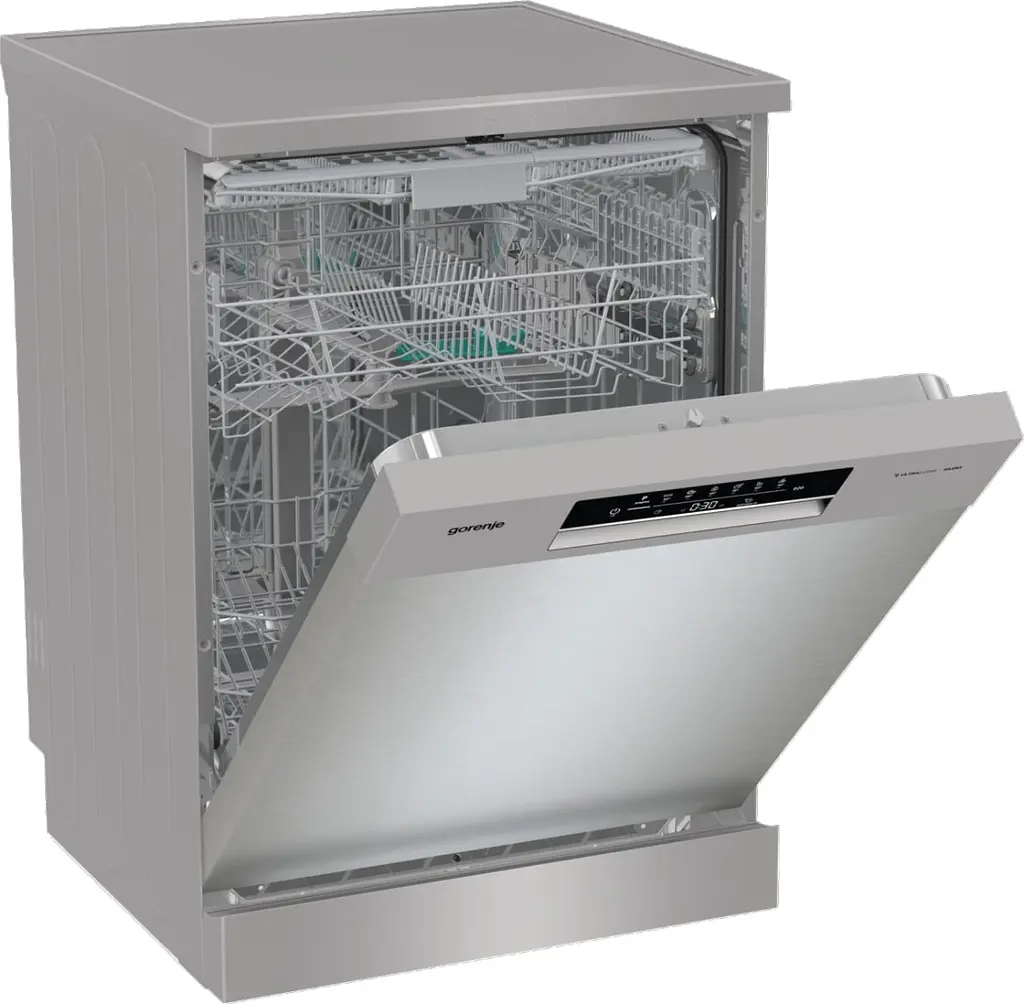 Посудомоечная машина Gorenje 16компл. A++ 60см дисплей 3 корзины AquaStop серый - фото 5