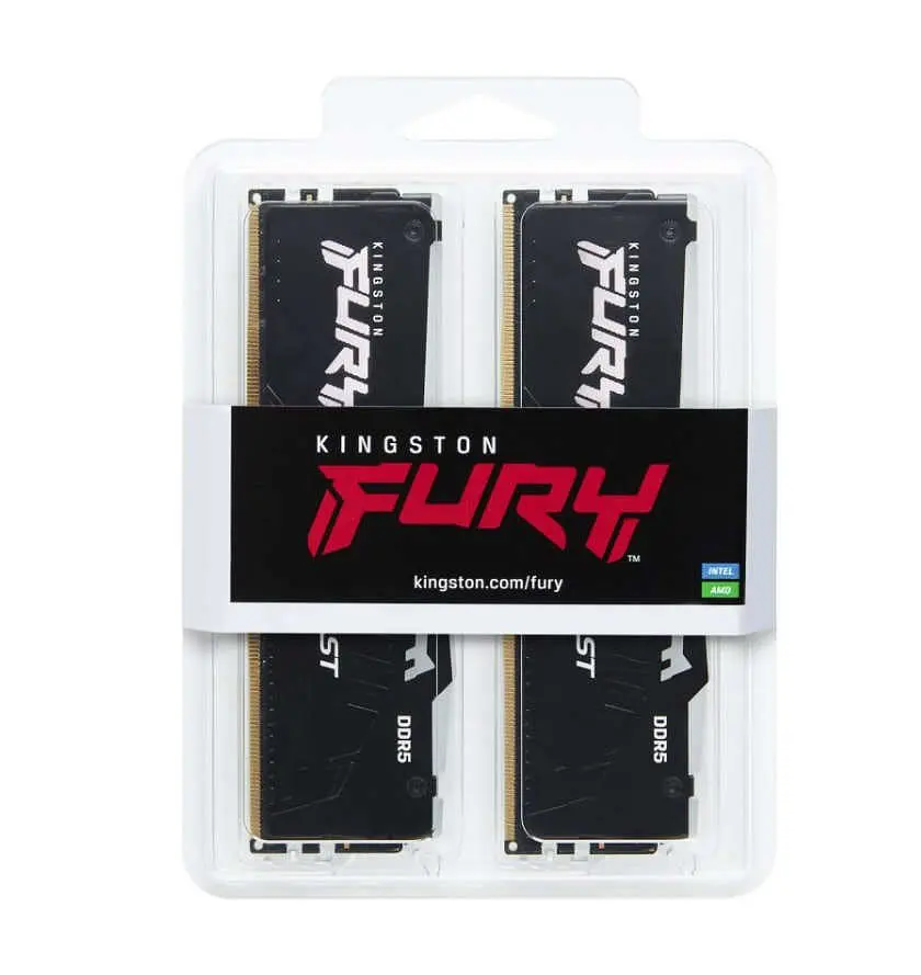 Оперативна пам'ять Kingston FURY 128 GB (4x32GB) DDR5 5200 MHz Beast Black RGB (KF552C40BBAK4-128) - фото 3