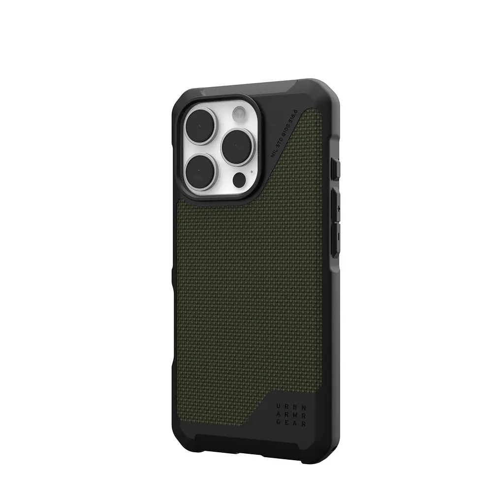 Чохол UAG для iPhone 16 Pro, Metropolis LT Magsafe, Kevlar Olive teh0019480 - фото 3