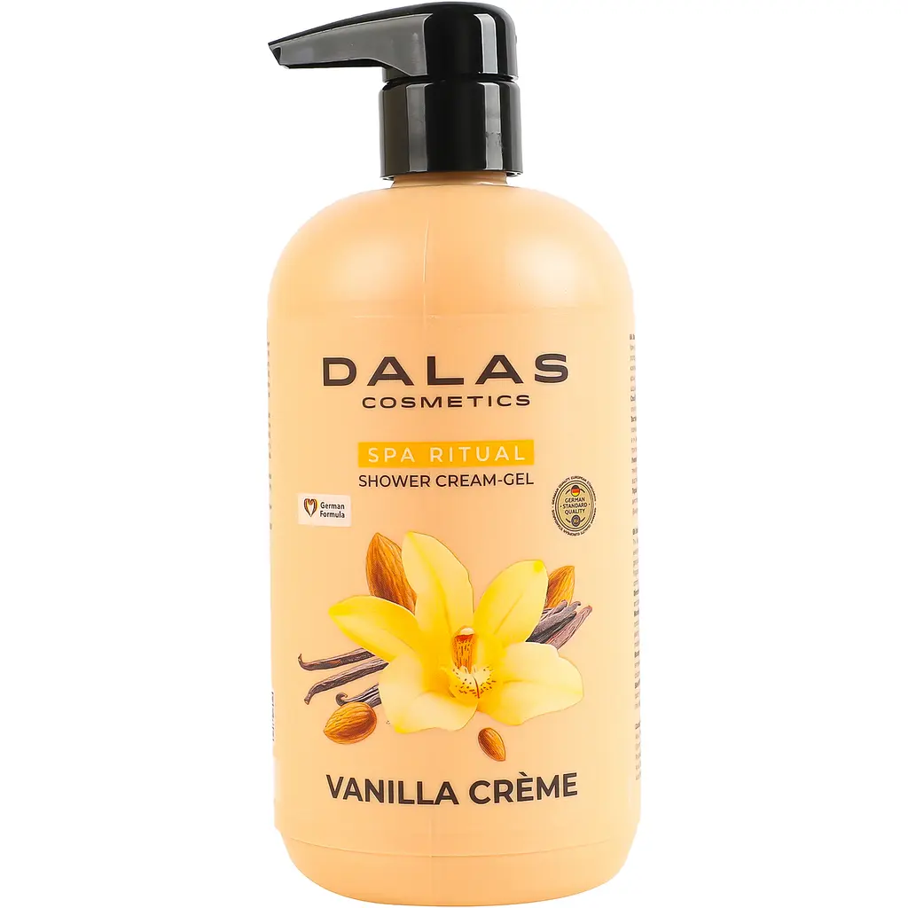 Крем-гель для душу Dalas Cosmetics SPA Ritual Vanilla creme 550 мл