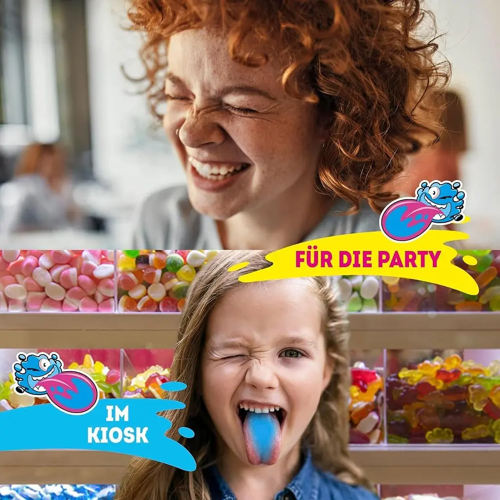 Жувальні гумки Center Shock Pillow Tongue Painter 100шт х 4г - фото 7