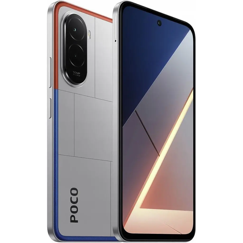 Смартфон Poco M7 6/128GB Silver Global EU [150988] - фото 5