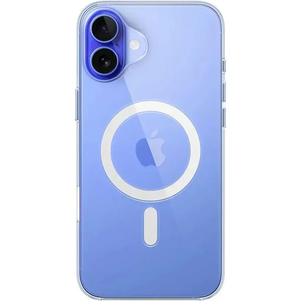 Чохол Clear Case with MagSafe для Apple iPhone 17 Transparent AA [143798] - фото 3