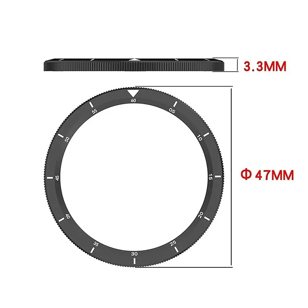 Безель металлический Sikai для смарт-часов Xiaomi Watch S3/S4 Silver-1 + защитное стекло - фото 7