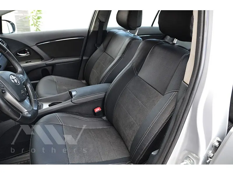 Авточохли модельні MW Brothers для Toyota Avensis III c 2009 - фото 5