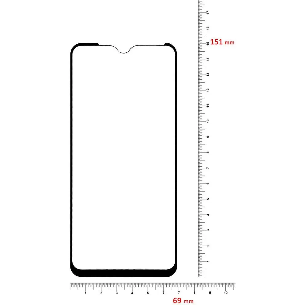 Защитное стекло BeCover для Samsung Galaxy A50 / A50s 2019 SM-A505 / SM-A507 Black (703444) - фото 3