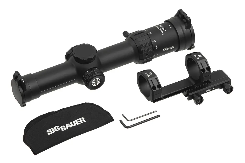 Приціл оптичний SIG Optics TANGO MSR 1-10X28MM, 34MM, SFP. Сітка MSR BDC10 з підсвічуванням - фото 6