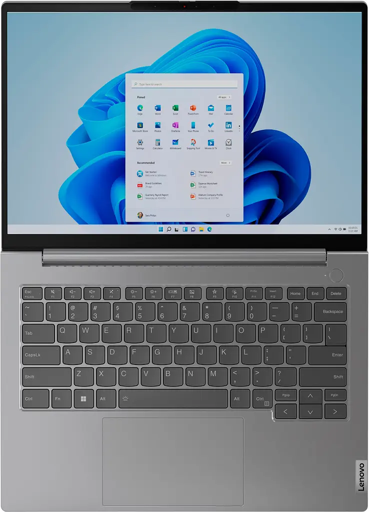 Ноутбук Lenovo ThinkBook 14-G6 14' WUXGA IPS AG, Intel i5-1335U, 16GB, F512GB, UMA, Win11P, сірий (21KG006FRA) - фото 6