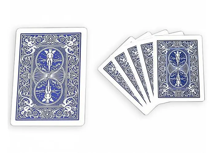Карти гральні United States Playing Card Company Bicycle Rider Back Mini (blue) (L1720-7470A) - фото 2