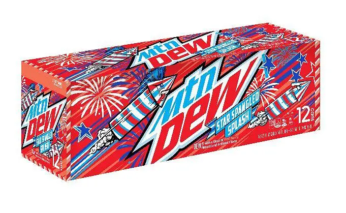 Газований напій Mountain Dew Star Spangled Splash 355 мл - фото 8