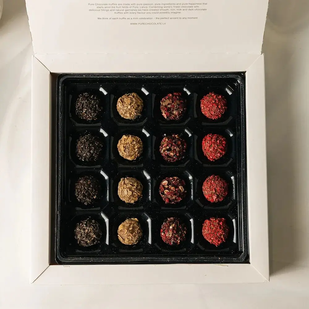 Цукерки Pure Chocolate трюфель асорті 135 г (763042) - фото 2