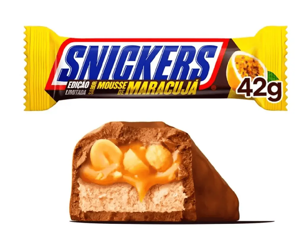 Шоколадний батончик Snickers Maracuja 42 г - фото 2