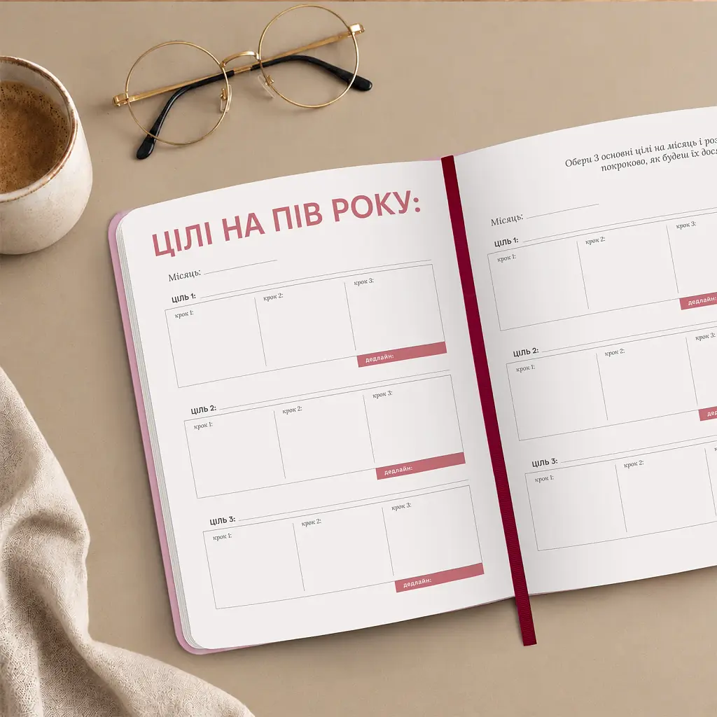 Планер-щоденник Orner "Planning is sexy" рожевий - фото 5