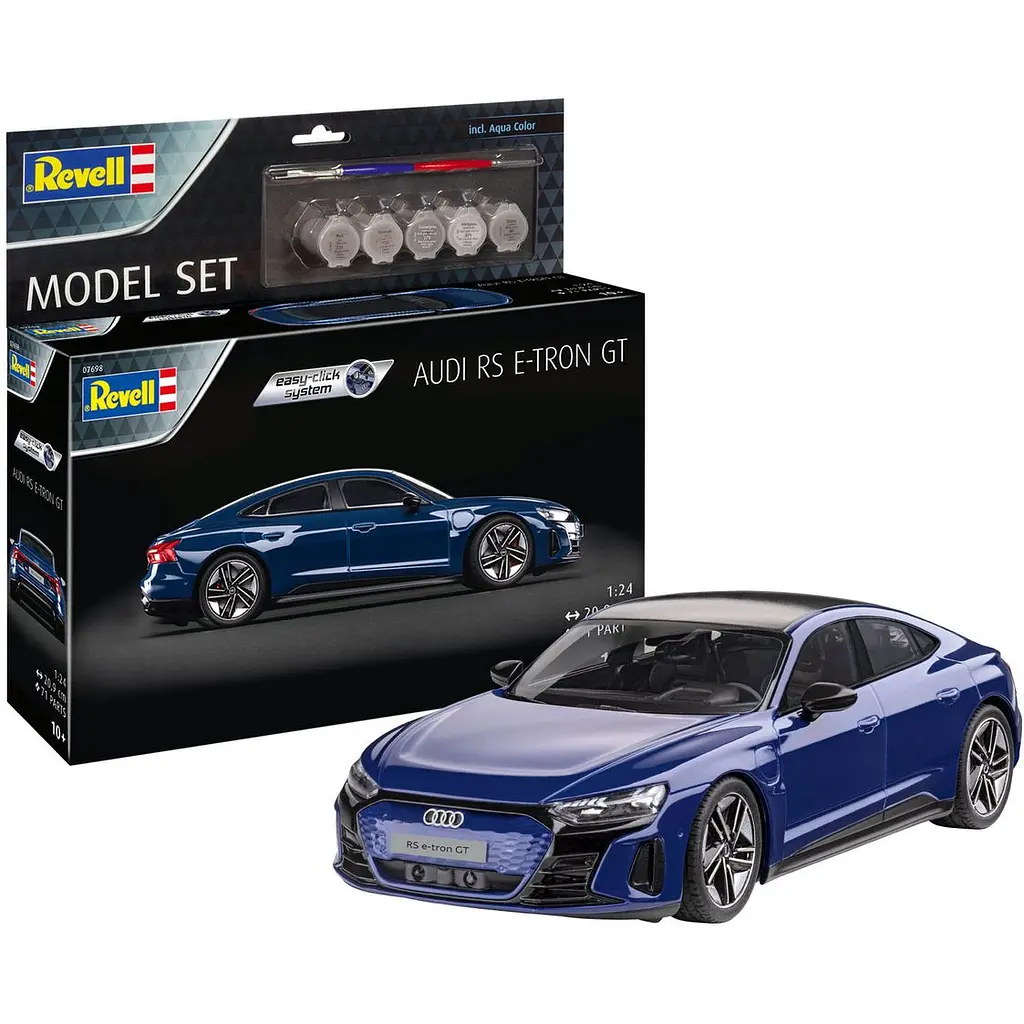 Збірна модель Revell Набір Автомобіль Audi e-tron GT рівень 2 масштаб 1:24, 71 деталь (RVL-67698) - фото 3