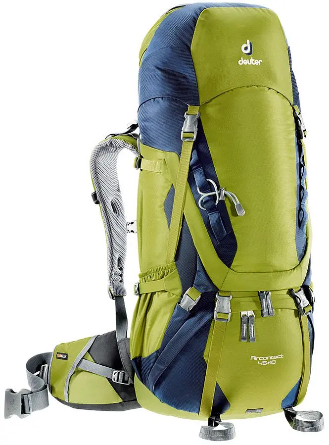 Рюкзак Deuter Aircontact 45+10 Moss-Navy (1052-3320116 2313) - фото 2