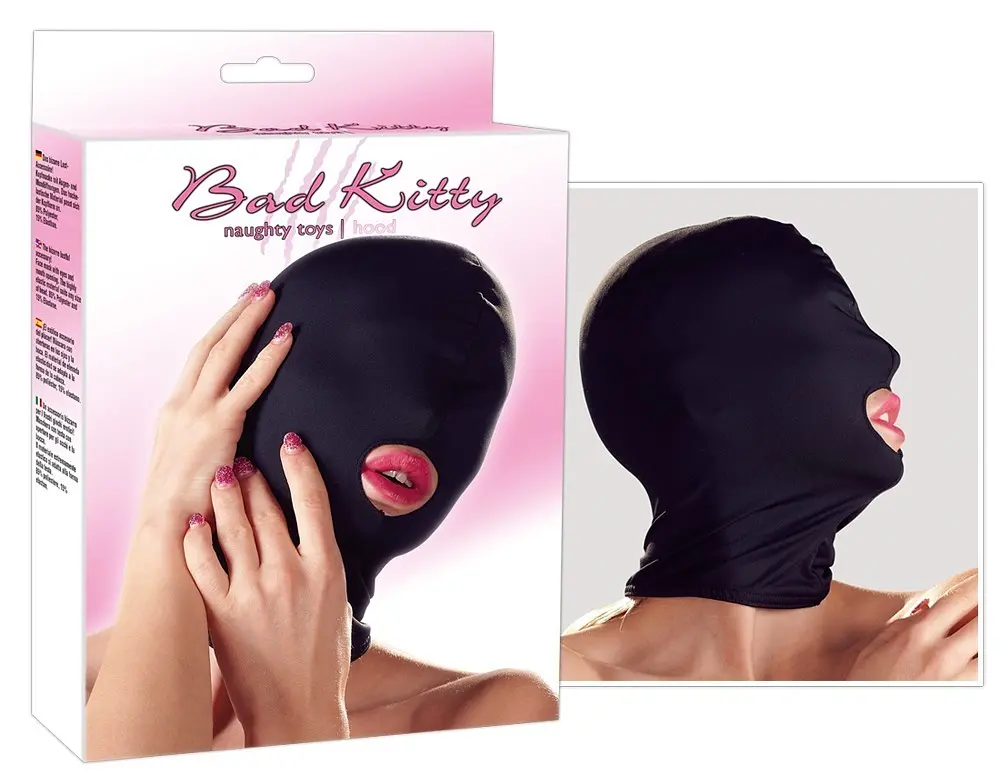 Маска - 2490366 Bad Kitty Head Mask Mouth Black - фото 7