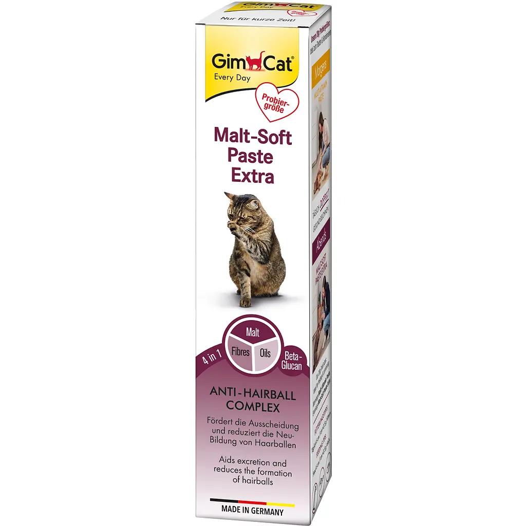 Набор паст GimCat Kombi-pack: Multi-Vitamin + Malt-Soft Extra 40 г (2х20 г) - фото 5
