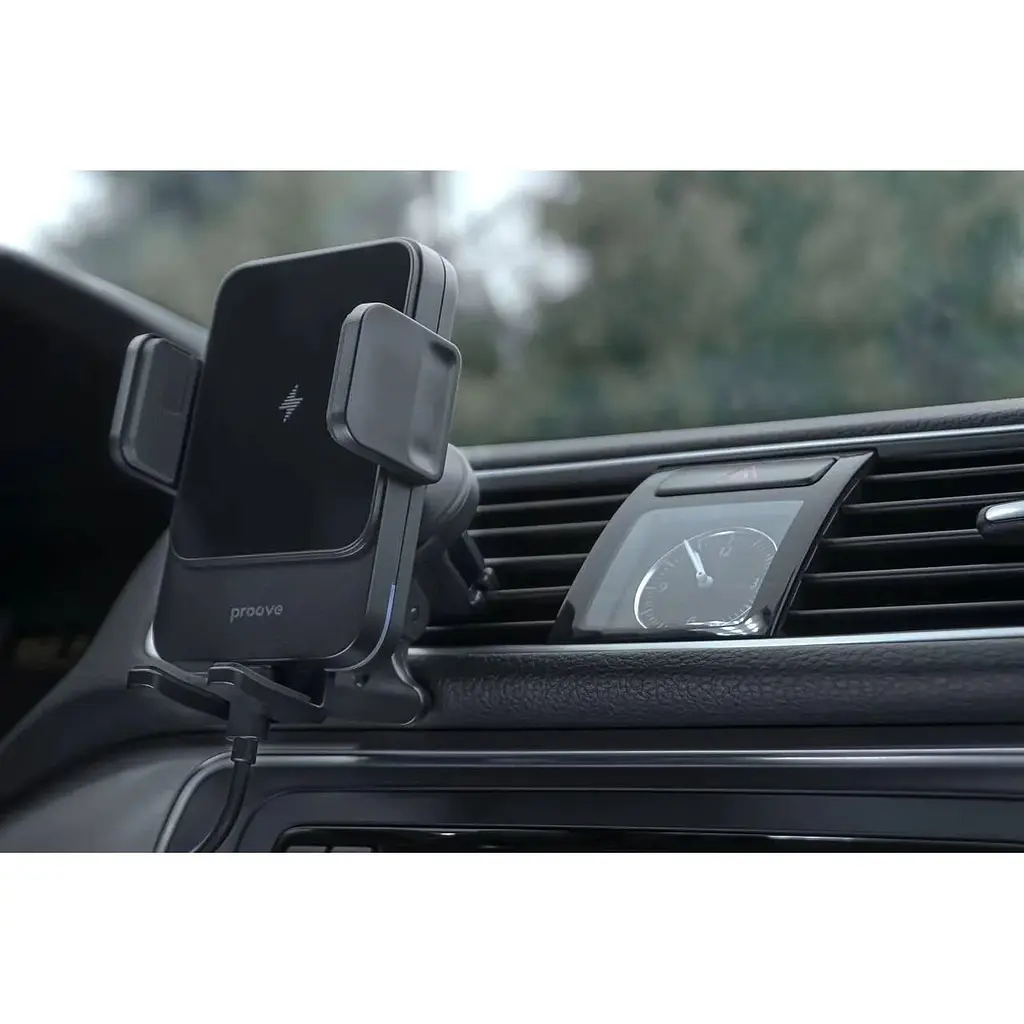 Автомобильный держатель с беспроводной зарядкой Proove Sonic 15W - фото 2