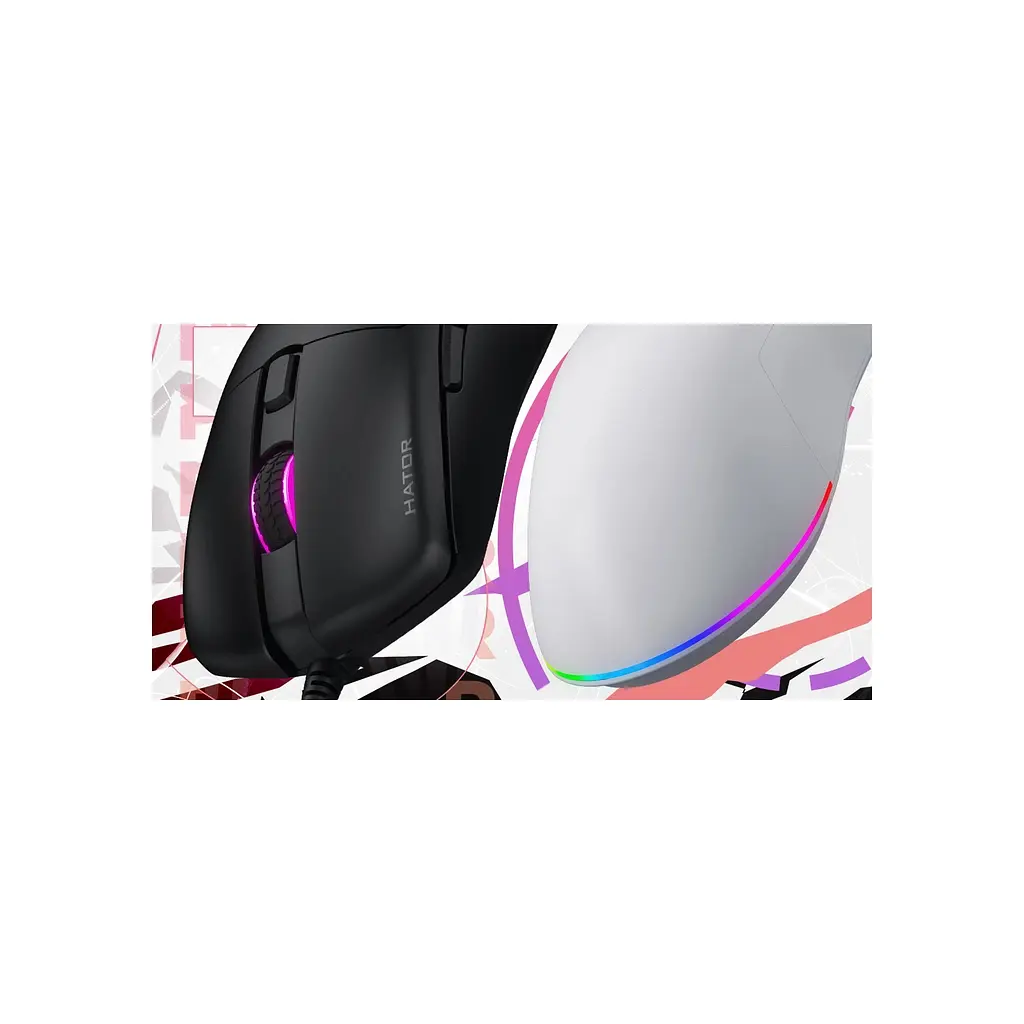 Мишка Hator Pulsar 3 USB White (HTM611) - фото 11