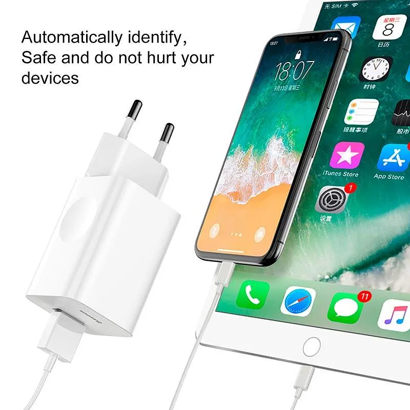 Зарядний пристрій адаптер Baseus quick charge мережевий блок живлення (CCALL-BX02) - фото 6