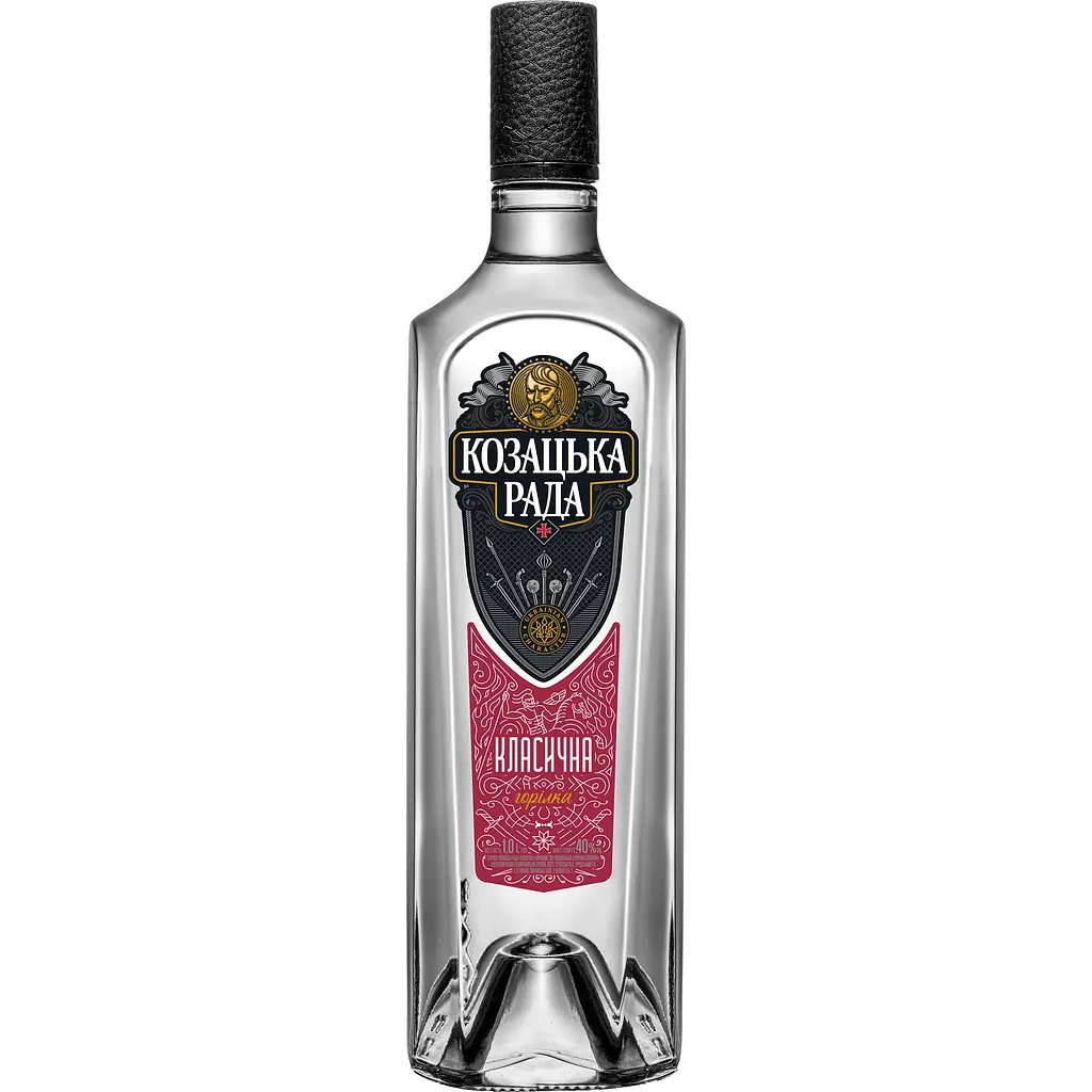 Уцінка. Горілка Козацька Рада Класична 40% 1 л