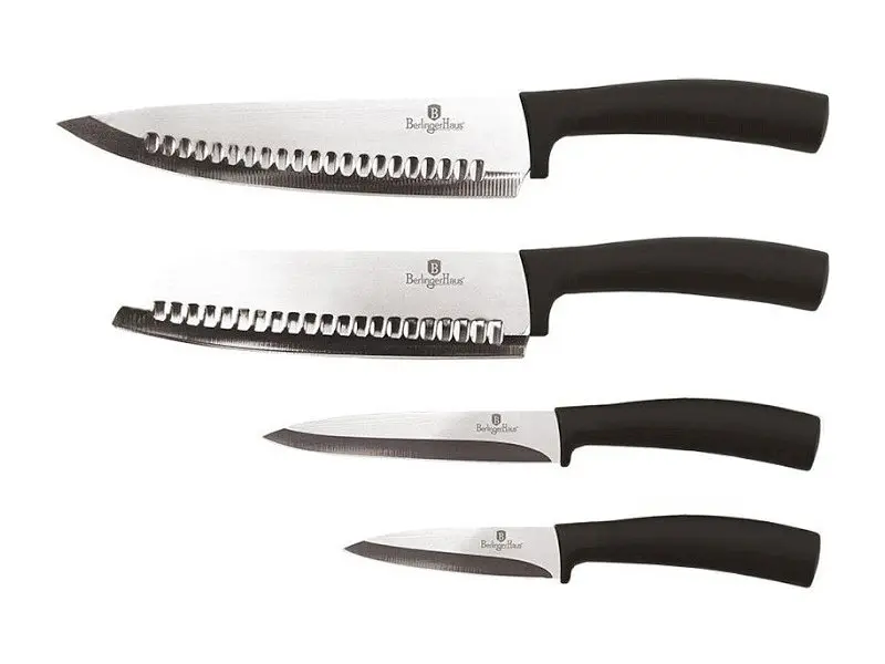 Набір ножів Berlinger Haus Black Silver Collection (BH-2466)